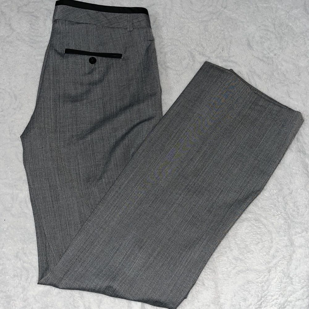 Express Editor Pants. Size 4 Regular. Grey And Bl… - image 4